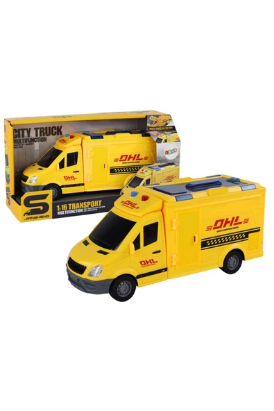 Ctoy Oyuncak Işıklı Sesli Transporter 1:16 Js126F ürün görseli 1