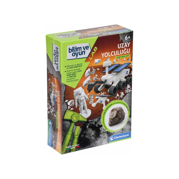 Clementoni Oyuncak Bilim ve Oyun Uzay Yolculuğu Keşif Aracı Seti 64190 ürün görseli 1