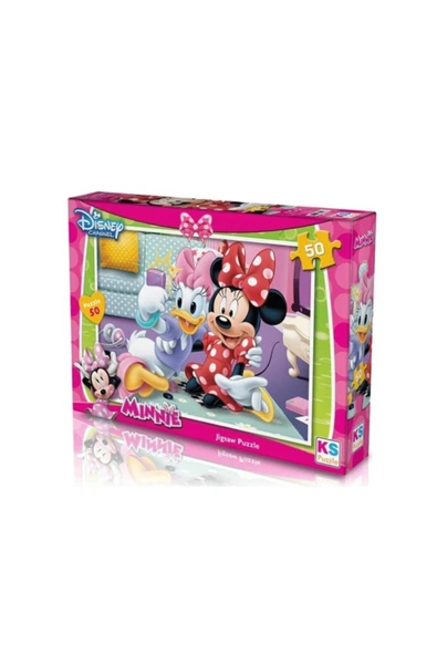 Ks Games Puzzle 50 Parça Minnie Mouse 709 ürün görseli 1