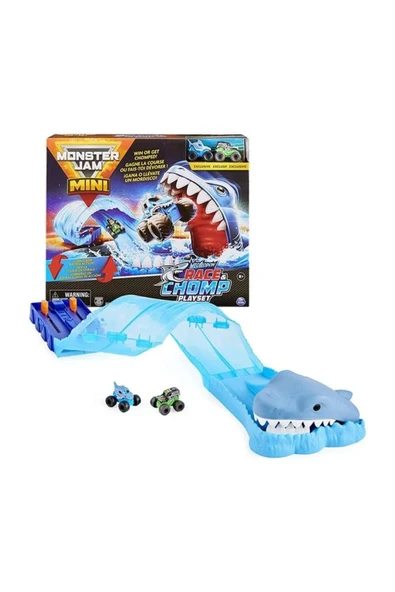 Spinmaster Oyuncak Monster Jam Mini Megalodon Yarış Seti 6060718 ürün görseli 1
