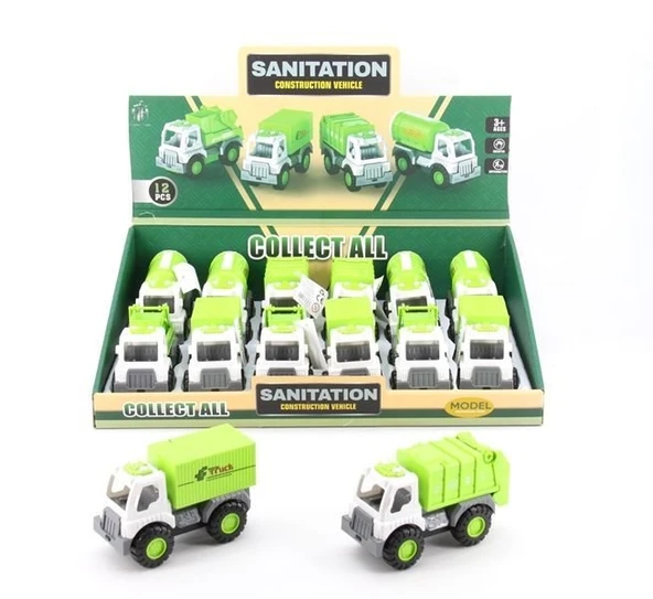 Ctoy Oyuncak Sürtmeli İş Makinaları 7756S-4 (Karışık Model 1 Adet) ürün görseli 1