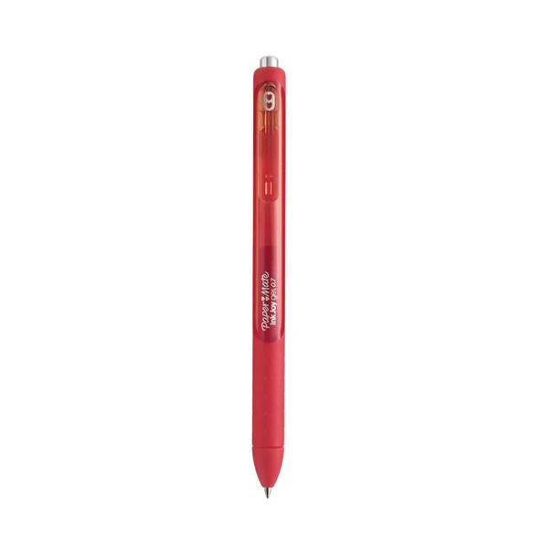 Paper Mate Inkjoy Gel Üstten Basmalı Jel Tükenmez Kalem Kırmızı 1957056 (12 Li Paket) ürün görseli 1