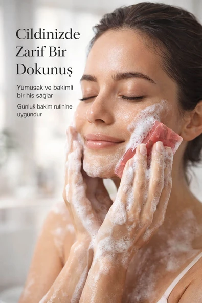 Gül Özlü Cilt Bakım Sabunu - 120 gr - Resim 7