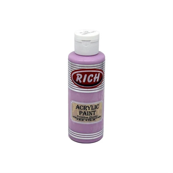 Rich Akrilik Boya 120 Cc Lila Akr-120-162 ürün görseli 1