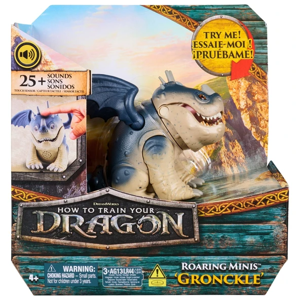 Spinmaster Oyuncak Dragons Dreamworks Mini İnteraktıf Ejderha (Karışık Model 1 Adet) ürün görseli 1