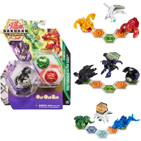 Spinmaster Oyuncak Bakugan Starter Figürü Seti 6066092 (Karışık Model 1 Adet) ürün görseli 1
