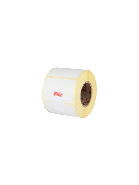 Tanex Eco Termal Etiket 58X40 Mm 1 Li 40 Mm Çap 500 Lü ürün görseli 1