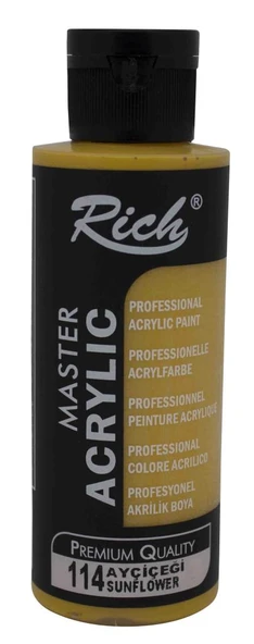 Rich Akrilik Boya 120 Cc Ayçiçeği 120-114 ürün görseli 1