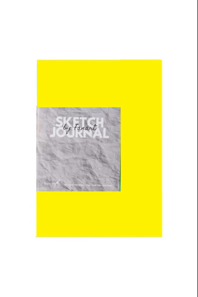 Fanart Academy Sketch Eskiz Çizim Defteri Journal 110 Gr 60 Yp A5 Sarı ürün görseli 1