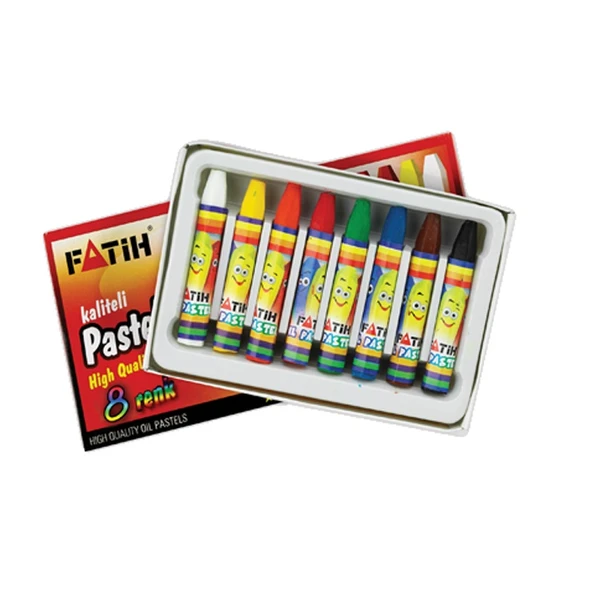 Fatih Pastel Boya 8 Renk King Size ürün görseli 1