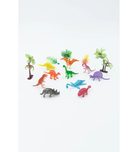 Ctoy Oyuncak Dinozor Figürleri By568-80E (10 Lu Paket) ürün görseli 1