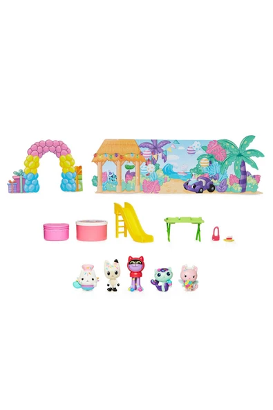 Spinmaster Oyuncak Gabby'nin Hayal Evi Pandi Pati'nin Doğum Günü Seti 6069141 ürün görseli 1