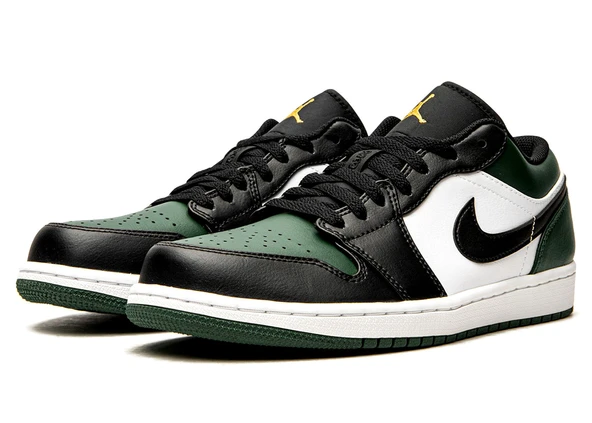 Air Jordan 1 Low Green Toe - Resim 2
