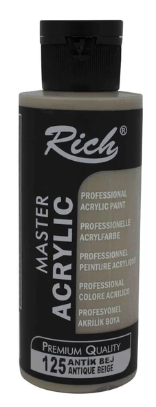 Rich Akrilik Boya 120 Cc Antik Bej 120-125 ürün görseli 1