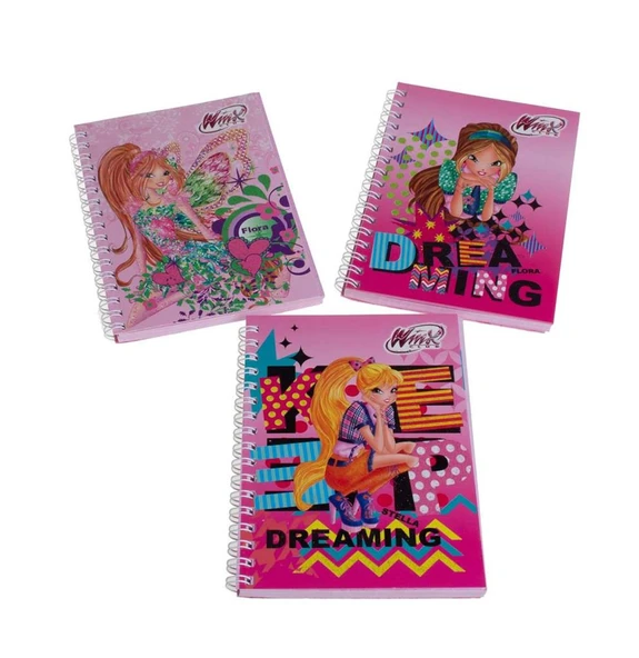 Gıpta Winx Club A6 (Mini Boy) Defter Karton Kapak Not Defteri Çizgili 3120 (36 Lı Paket) ürün görseli 1
