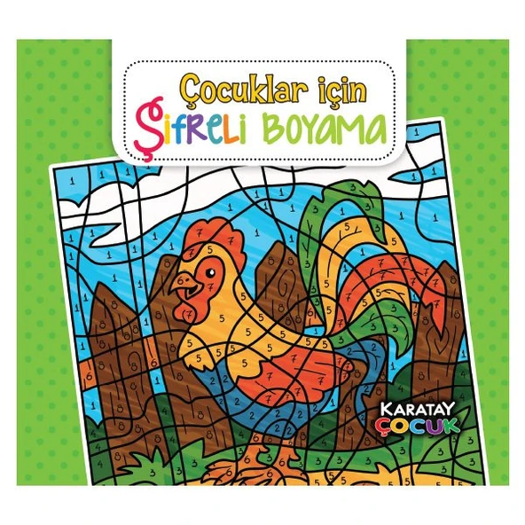 4E Boyama Kitabı Çocuklar İçin Şifreli Mandala Karatay 153-00-0197 ürün görseli 1