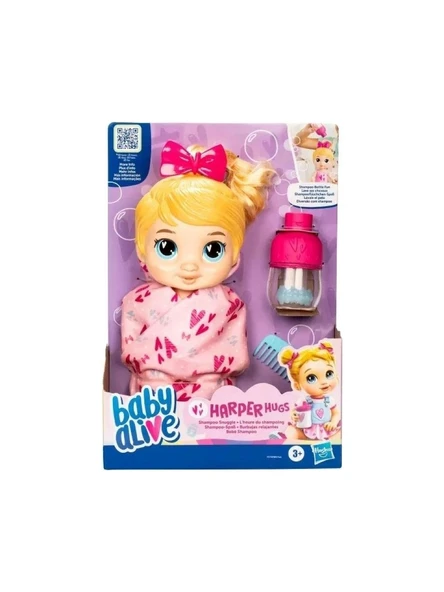 Baby Alive Oyuncak Bebeğimle Şampuan Eğlencesi (Sarışın) F9119 ürün görseli 1