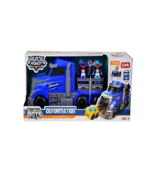Ctoy Oyuncak Taşıyıcı Tır ve Robota Dönüşebilen Mini Araçlar L017-9 (Karışık Model 1 Adet) ürün görseli 1