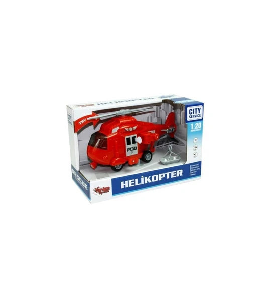 Ctoy Oyuncak Sesli Ve Pilli Kurtarma Helikopter 1:20 WY760D ürün görseli 1