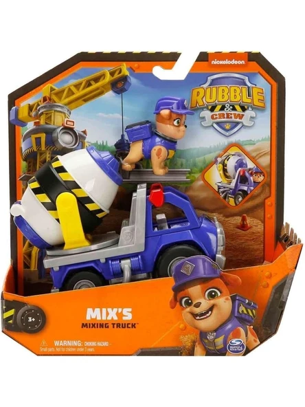 Spin Master Oyuncak Rubble And Crew, Rubble Ana Arac Çeşitleri (Karışık Model 1 Adet) ürün görseli 1
