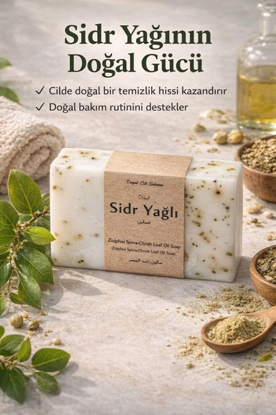 Sidr Yağlı Cilt Bakım Sabunu - 120 gr ürün görseli 1