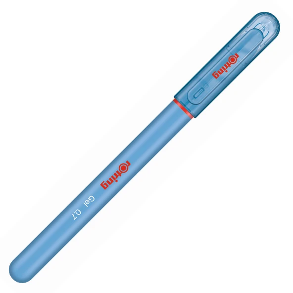 Rotring Jel Mürekkepli Tükenmez Kalem 0.7 Mm Açık Mavi 2114451 (12 Li Paket) ürün görseli 1