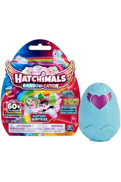 Hatchimals Oyuncak Rainbow Cation Hatchy Süpriz Paket Spm-6065355 ürün görseli 1