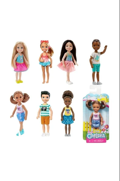 Oyuncak Barbie Chelsea Bebek Serisi DWJ33 (Karışık Model 1 Adet) ürün görseli 1