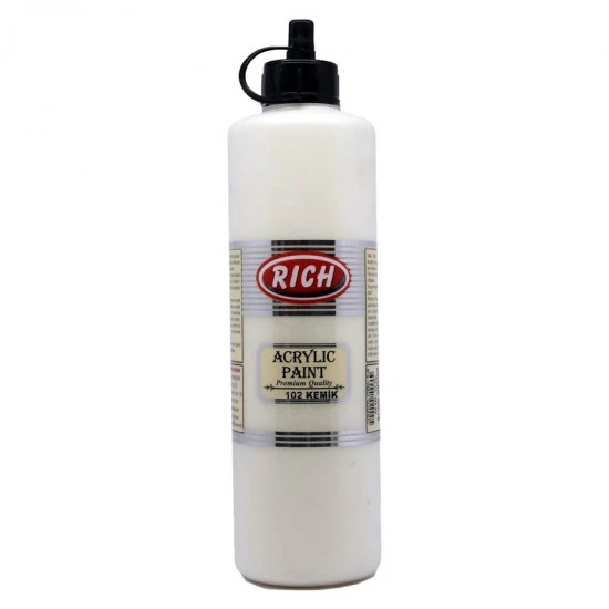 Rich Akrilik Boya 500 Cc Kemik 102 ürün görseli 1