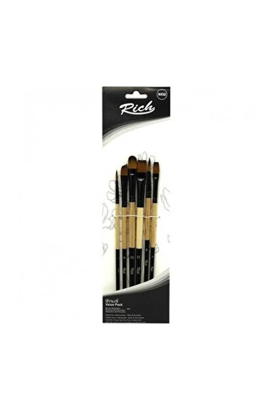 Rich Yeni Seri Fırça Karma 6 Lı Set 2 71-11221 ürün görseli 1