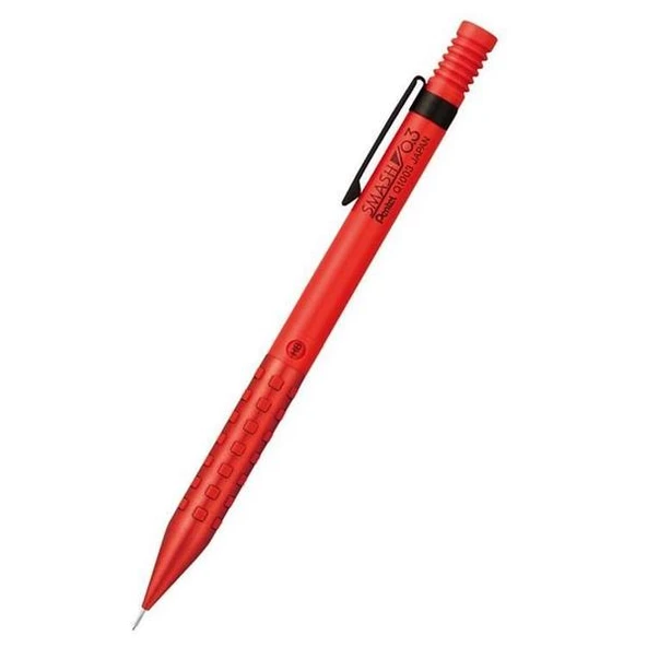 Pentel Teknik Çizim ve Yazı İçin Vesatil Kalem 0.3 Mm Metalik Kırmızı Q1003-Pl6 ürün görseli 1
