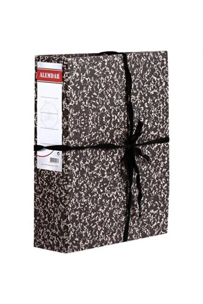 Alemdar Karton Klasör Dar Siyah (60 Lı Paket) ürün görseli 1