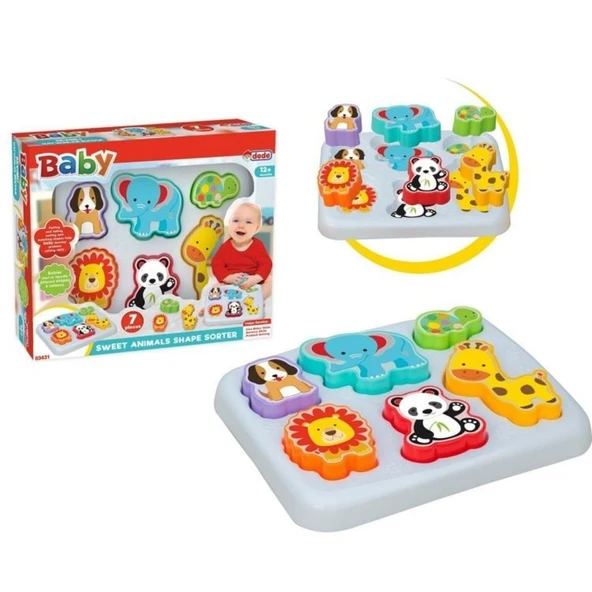 Dede Oyuncak Sevimli Hayvanlar Bultak Puzzle 03431 ürün görseli 1