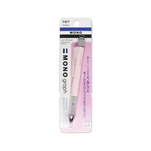 Tombow Versatil Kalem Mono Graph Pastel 0,5 Mm Blister Paket S.Pembe LV-T-DPA-136E ürün görseli 1