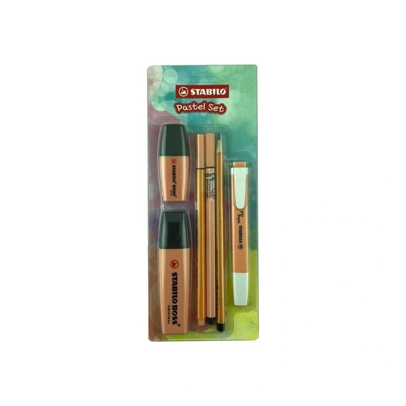 Stabilo Fosforlu Kalem (İşaret Kalemi) Boss Original 2-5 Mm Kesik Uç Tek Renk Pastel Set Turuncu 70/126-6 (6 Lı Paket) ürün görseli 1