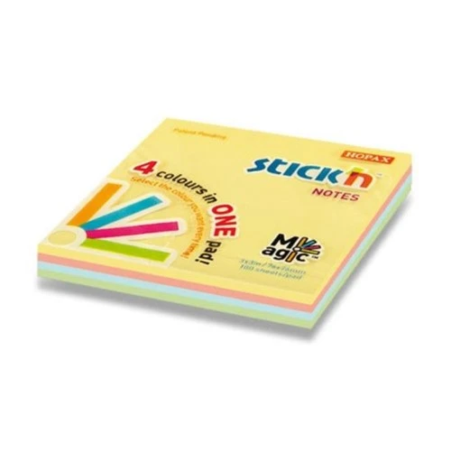 Hopax Stickn 76X76Mm Magic Pastel Notes 100 Yaprak Yapışkanlı Not Kağıdı 4-2157400-5001 ürün görseli 1
