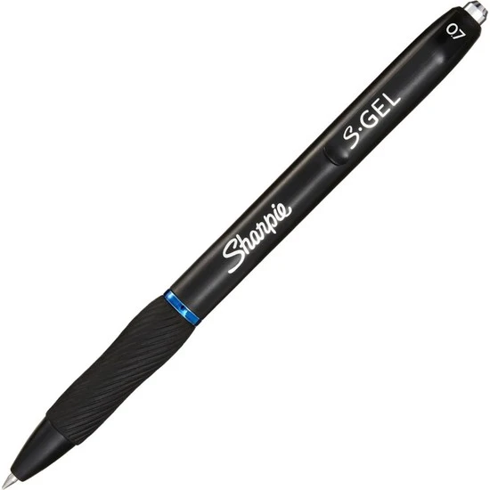 Sharpie Gel Jel Mürekkepli Tükenme Kalem, 0.7 Mm Mavi 2136600 (12 Li Paket) ürün görseli 1