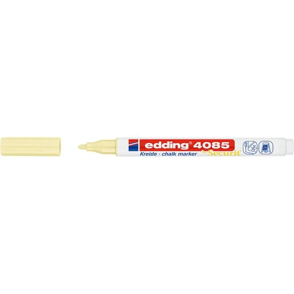 Edding Cam Kalemi Pastel Sarı E-4085 (10 Lu Paket) ürün görseli 1