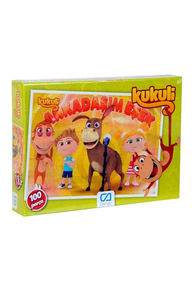 Ca Games Puzzle 100 Parça Kukuli Frame 5135 ürün görseli 1