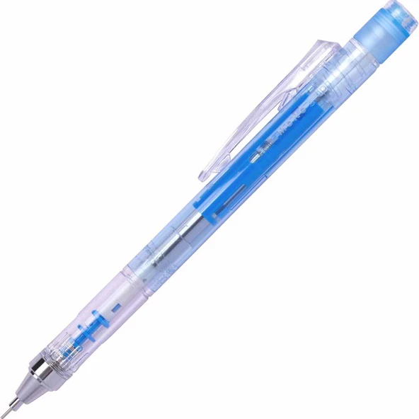 Tombow Mono Graph Mekanik Kurşun Kalem Versatil Kalem 0.5 Mm Şeffaf Mavi LV-T-DPA-138B ürün görseli 1