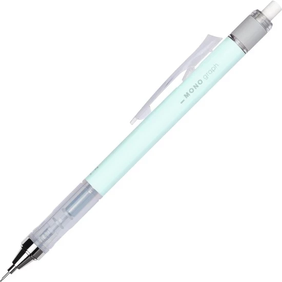 Tombow Mono Graph Mekanik Kurşun Kalem Versatil Kalem 0.5 Mm Pastel Nane Yeşili LV-T-DPA-136C ürün görseli 1