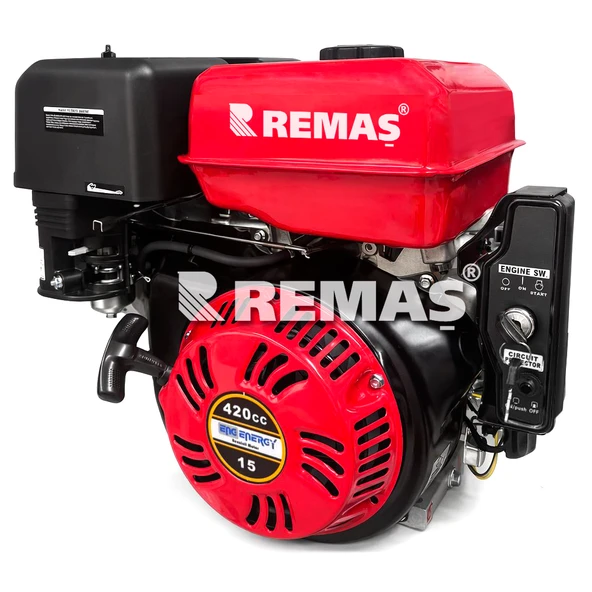 Energy R420 Benzinli Kamalı Krank Motor 15 Hp ürün görseli 1