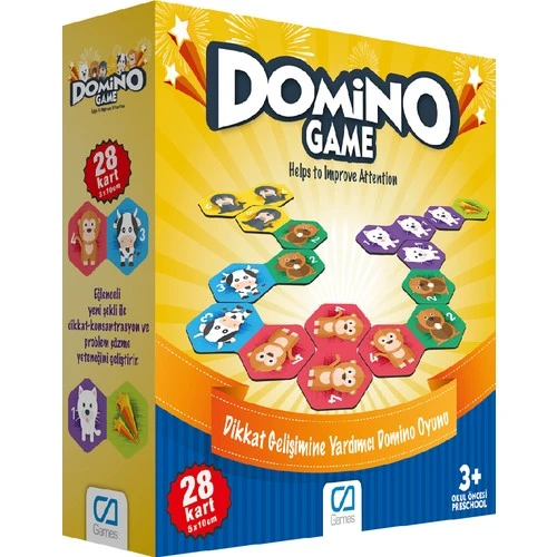 CA Games Ca Domino Game Domino Eğlenceli Aile Oyunu 10015 ürün görseli 1