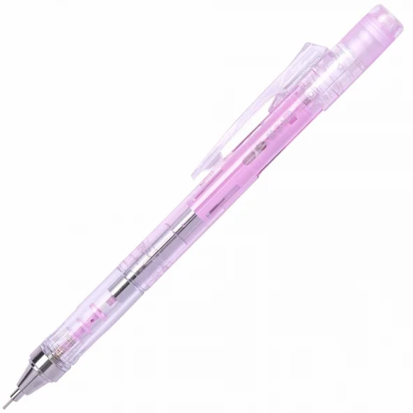 Tombow Mono Graph Mekanik Kurşun Kalem Versatil Kalem 0.5 Mm Şeffaf Pembe LV-T-DPA-138E ürün görseli 1