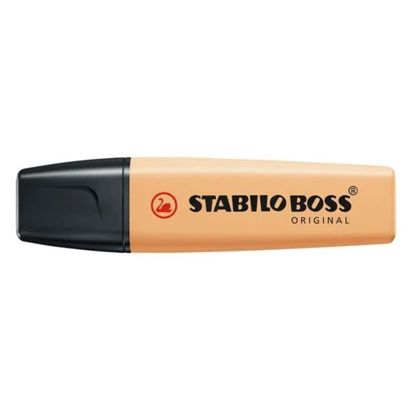 Stabilo Fosforlu Kalem (İşaret Kalemi) Boss Original 2-5 Mm Kesik Uç Pastel - Mat Turuncu 70/125 (10 Lu Paket) ürün görseli 1