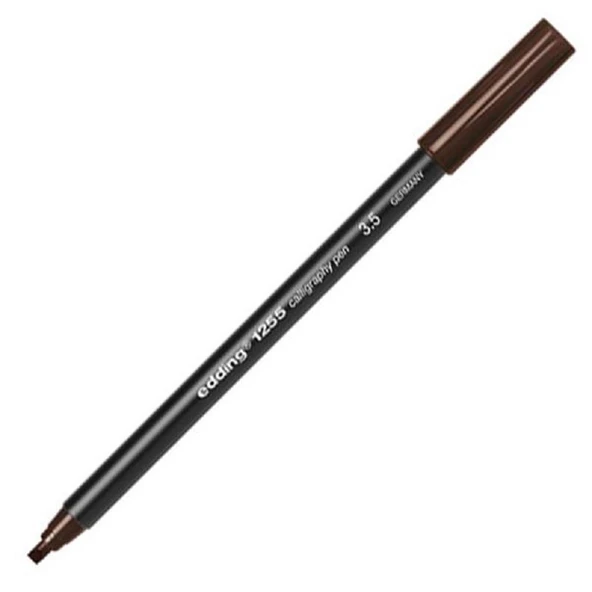 Edding Kaligrafi Kalemi 3.5 Mm Koyu Kahve 1255 (10 Lu Paket) ürün görseli 1