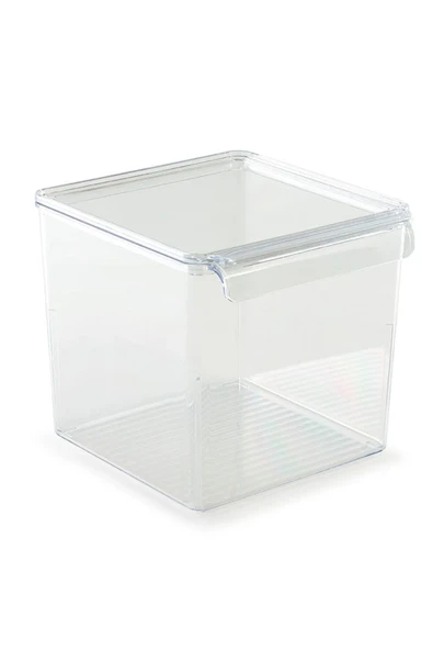 Prima Nova Buzdolabı Ve Dolap Içi Mutfak Banyo Kapaklı Küp Düzenleyici Şeffaf 165x178x160 Mm ürün görseli 1