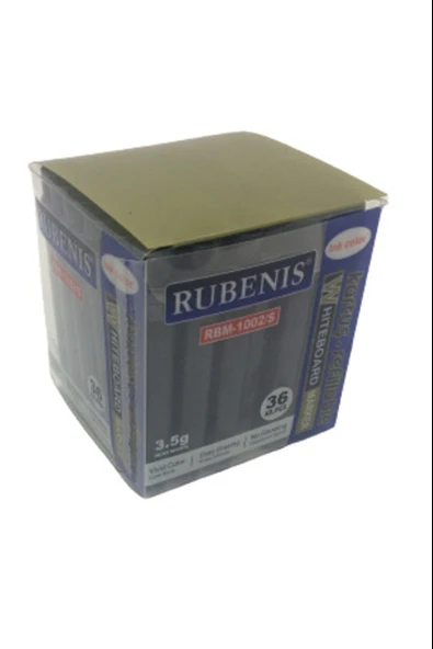 Rubenis Tahta Kalemi Kartuşu Siyah Rbm-1002/S (36 Lı Paket) ürün görseli 1