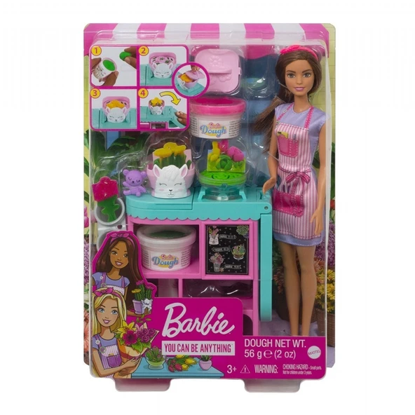 Mattel Oyuncak Barbie Çiçekçi Bebek ve Oyun Seti Gtn58 ürün görseli 1