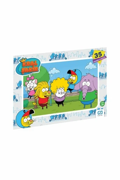 CA Games Ca Puzzle 35 - 1 Kral Şakir Frame 5049 ürün görseli 1